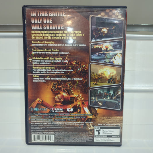 Ratchet Deadlocked - Playstation 2