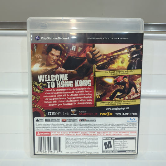 Sleeping Dogs - Playstation 3