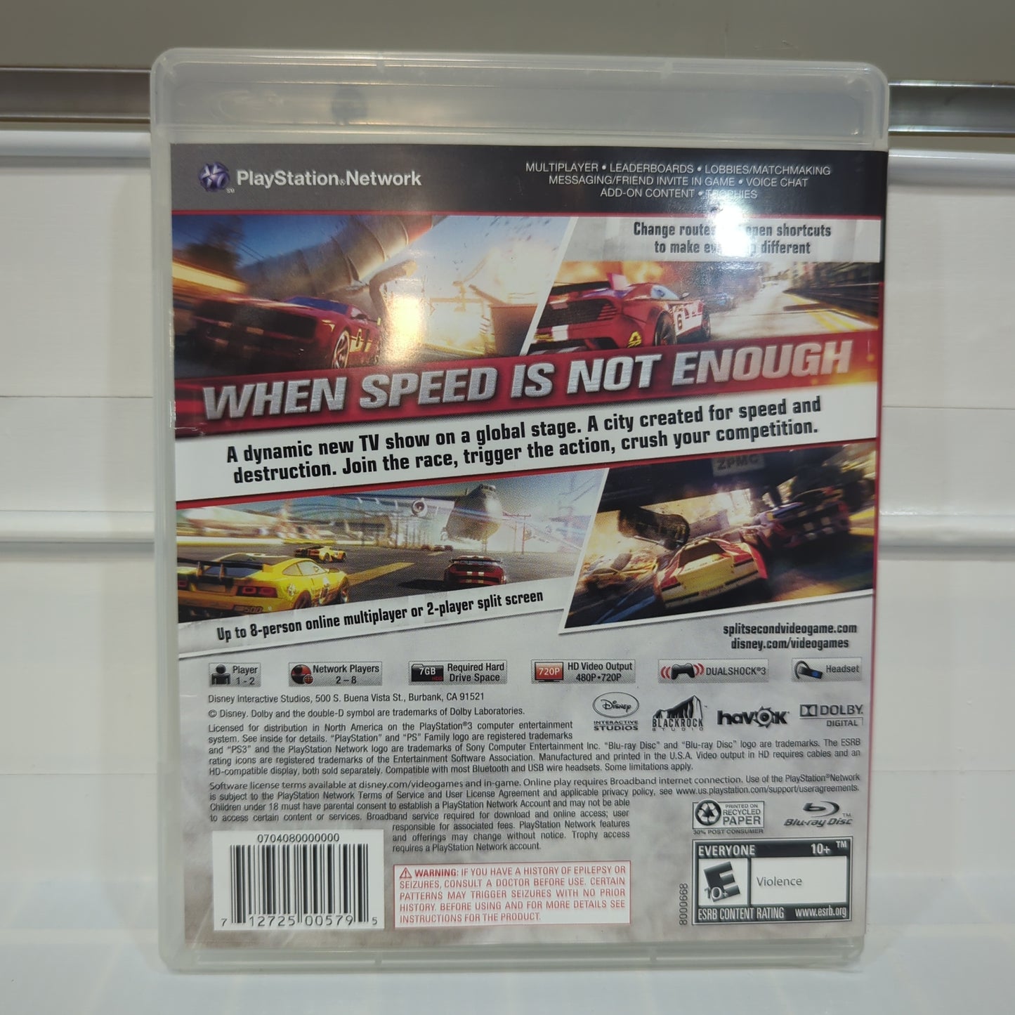 Split/Second - Playstation 3