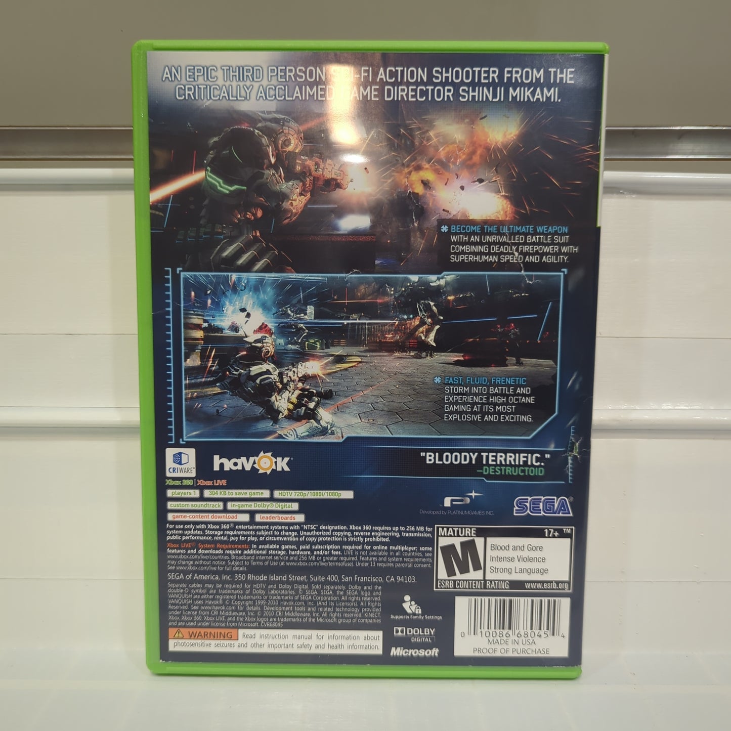 Vanquish - Xbox 360