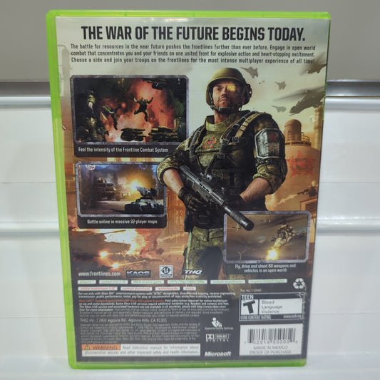 Frontlines Fuel of War - Xbox 360