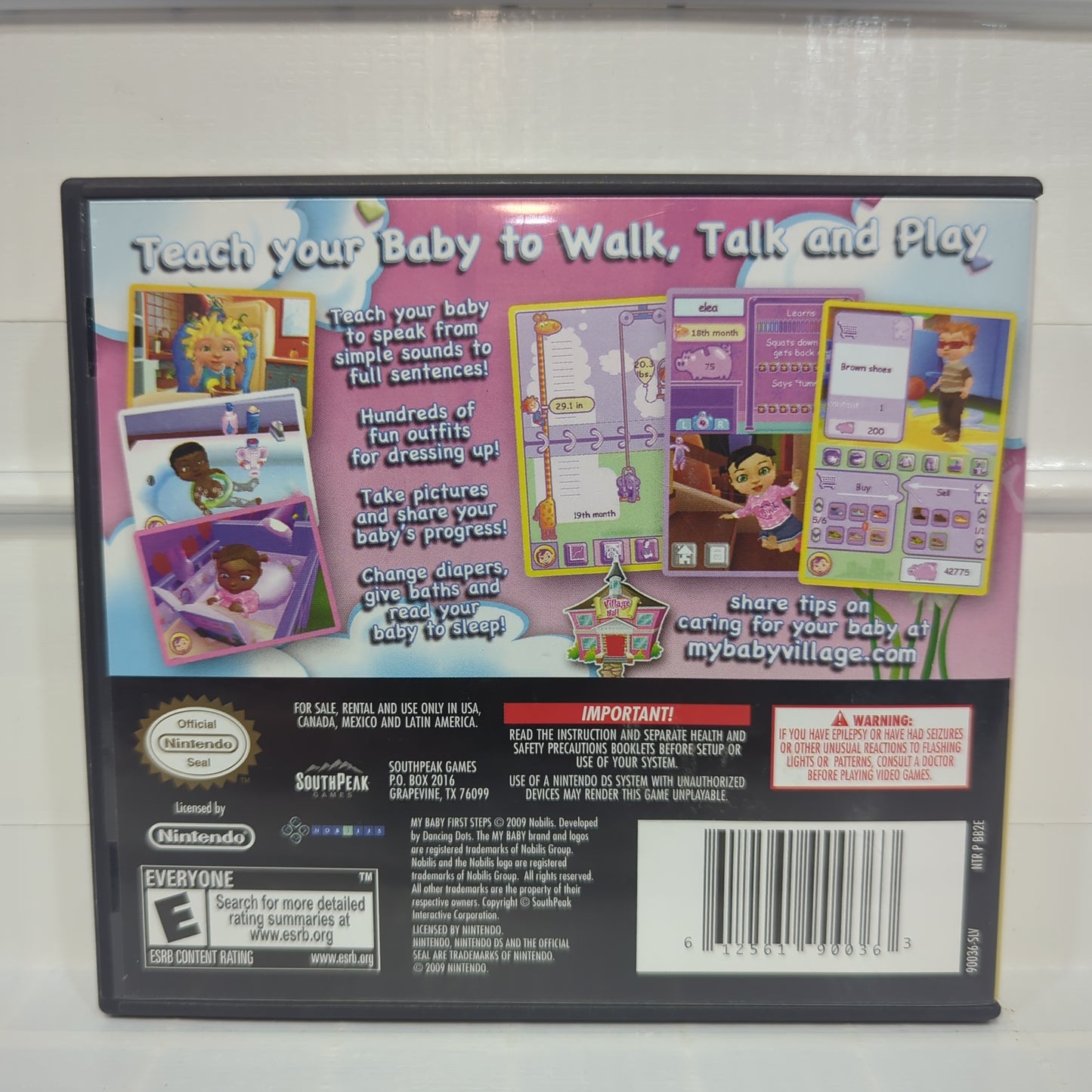 My Baby First Steps - Nintendo DS