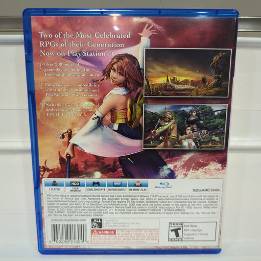Final Fantasy X X-2 HD Remaster - Playstation 4