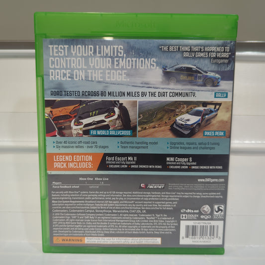 Dirt Rally - Xbox One