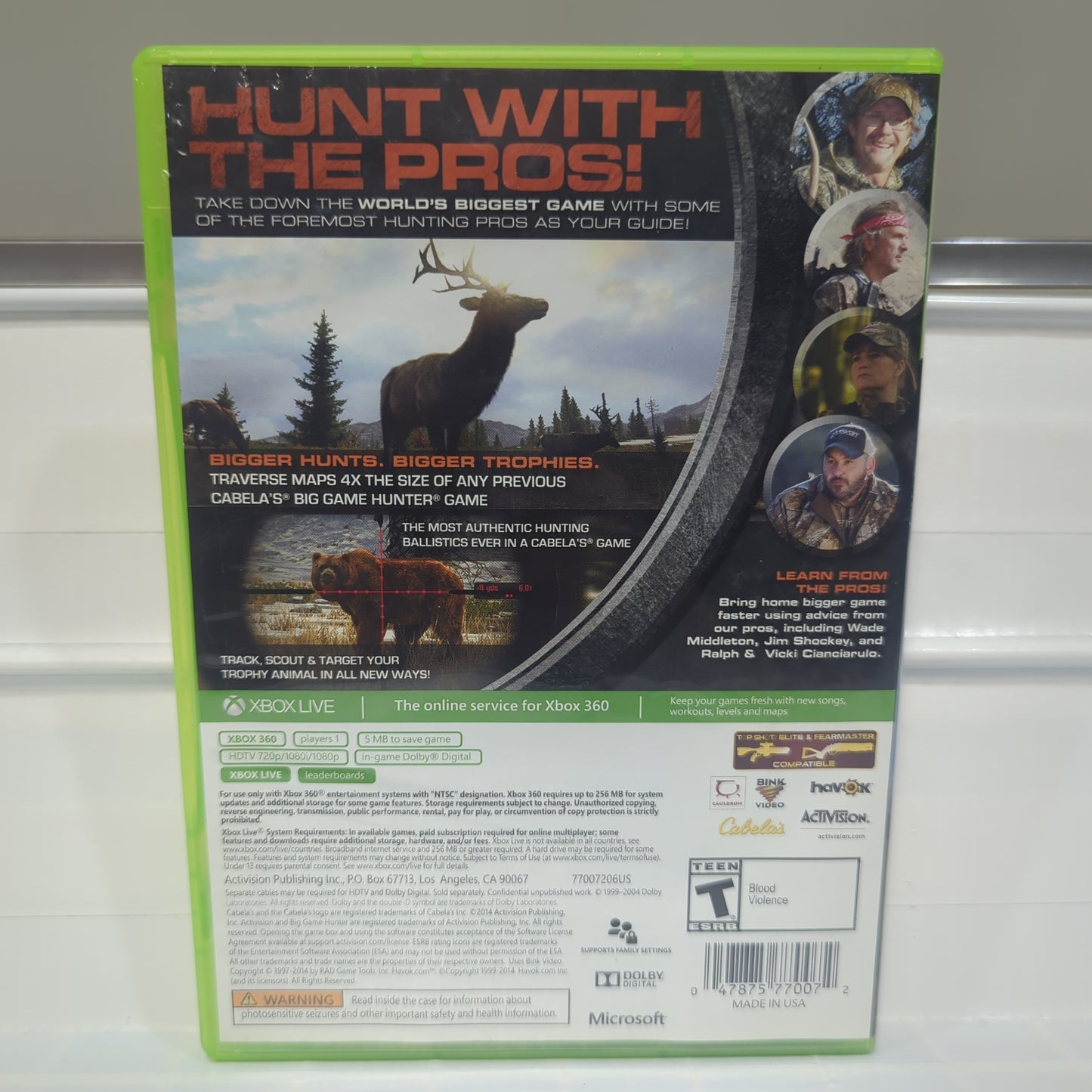 Cabela's Big Game Hunter: Pro Hunts - Xbox 360