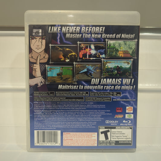 Naruto Ultimate Ninja Storm - Playstation 3