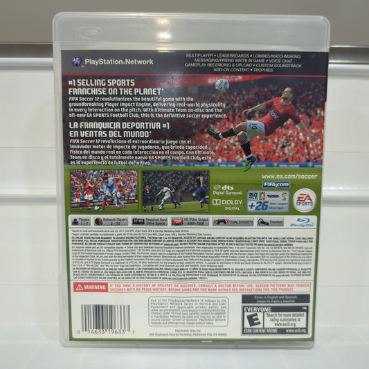 FIFA Soccer 12 - Playstation 3