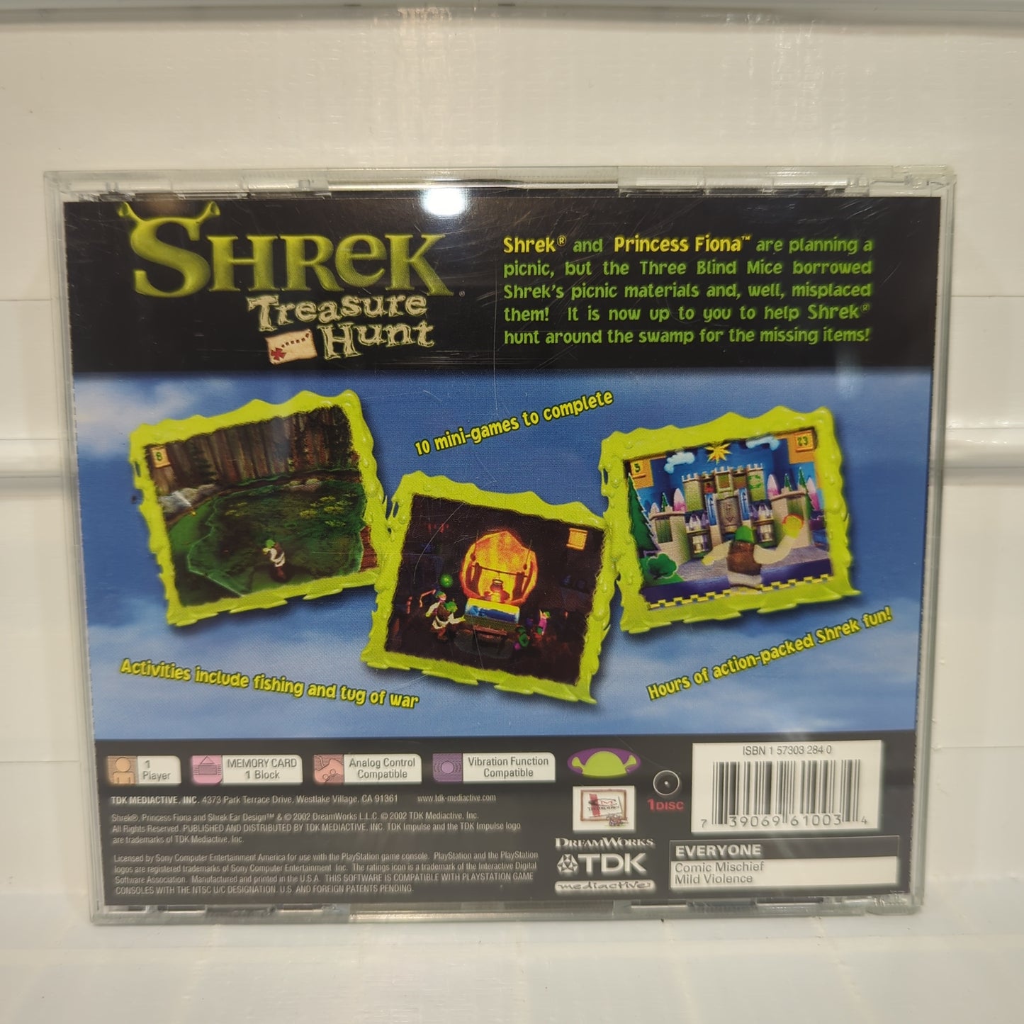 Shrek Treasure Hunt - Playstation