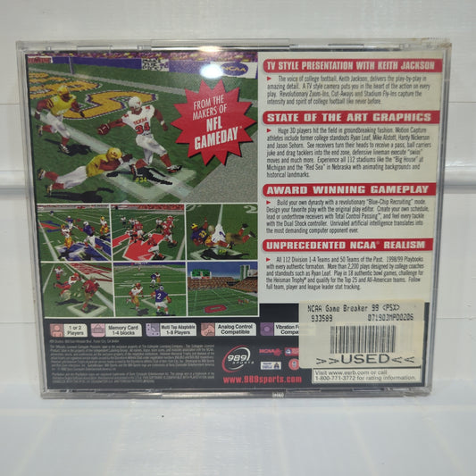 NCAA Gamebreaker 99 - Playstation