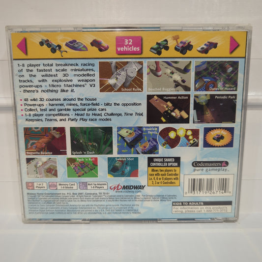 Micro Machines V3 - Playstation