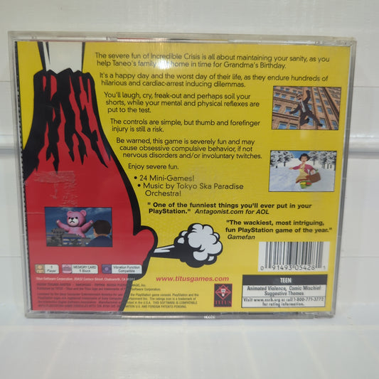 Incredible Crisis - Playstation