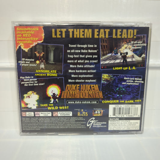 Duke Nukem Time to Kill - Playstation