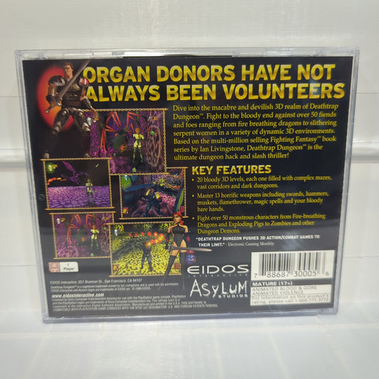 Deathtrap Dungeon - Playstation