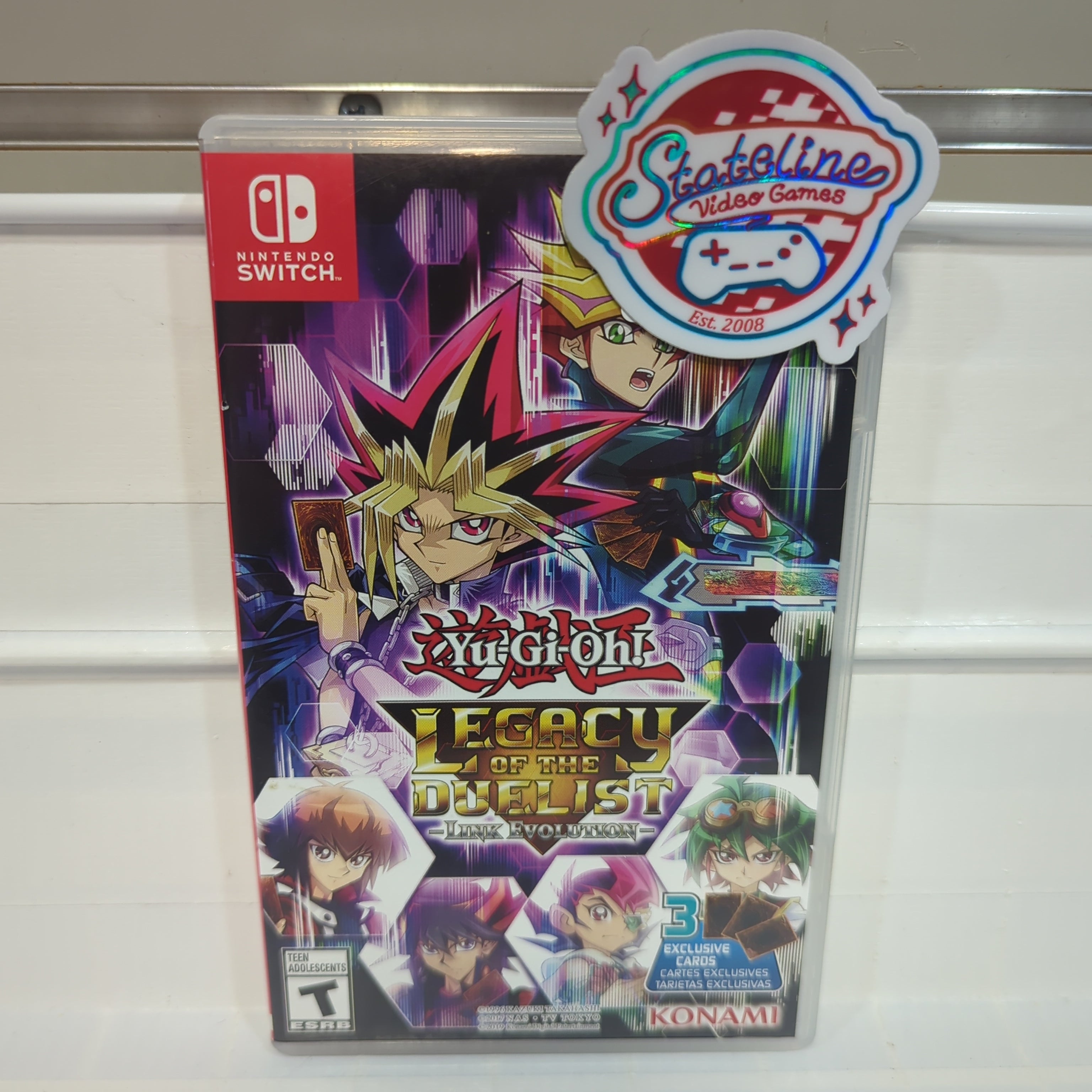 Yu-Gi-Oh Legacy of the Duelist: Link Evolution - Nintendo Switch Stateline Video Games Inc. Yu-Gi-Oh Legacy of the Duelist: Link Evolution - Nintendo Switch Stateline Video Games Inc.
