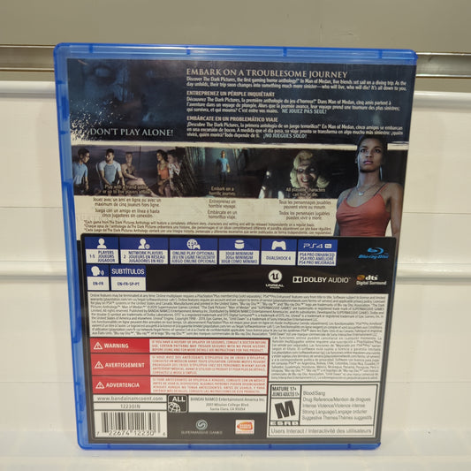 Dark Pictures Anthology: Man of Medan - Playstation 4