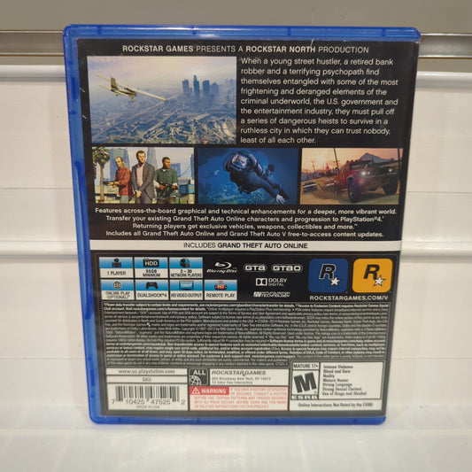Grand Theft Auto V - Playstation 4