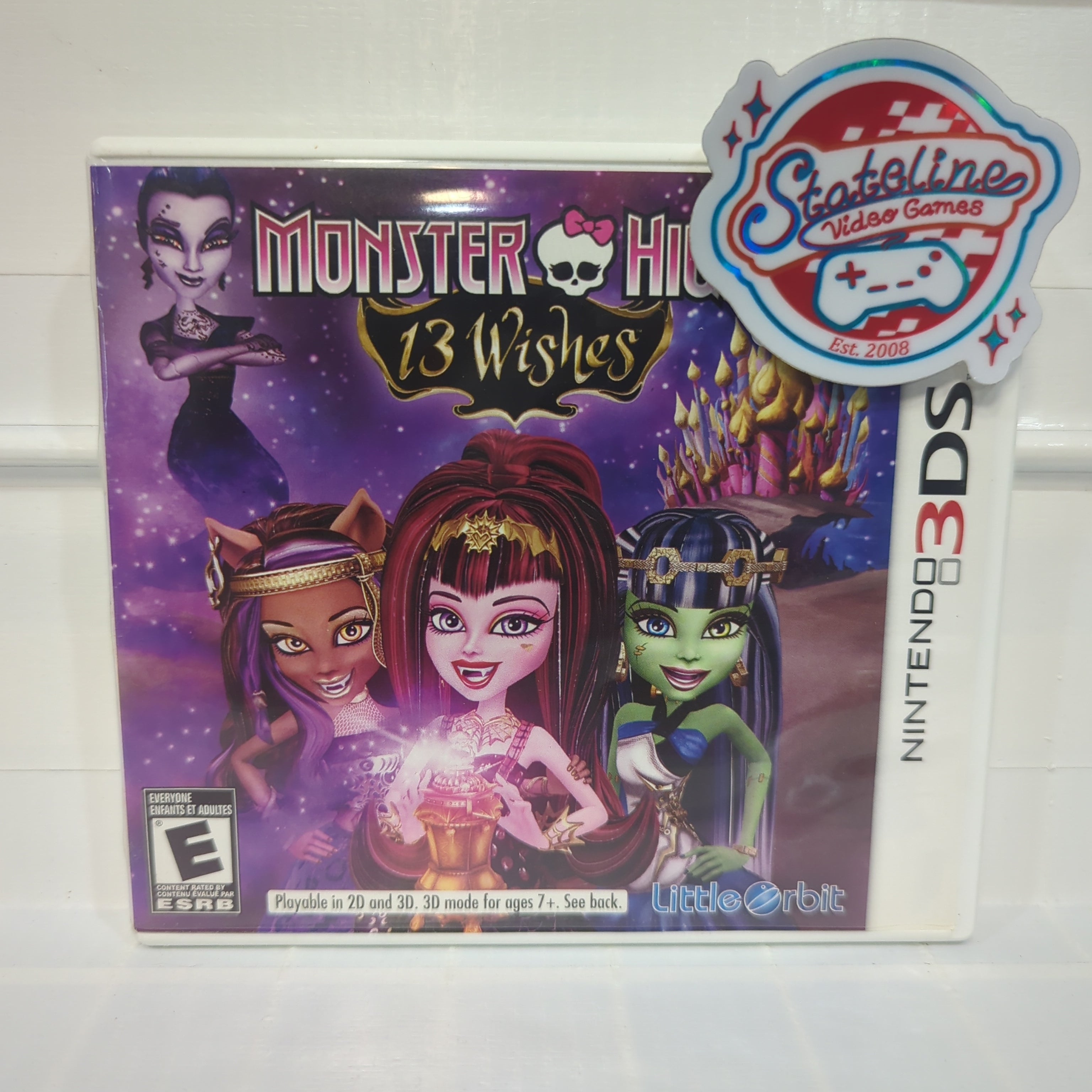 Monster High: 13 Wishes - Nintendo 3DS – Stateline Video Games Inc.