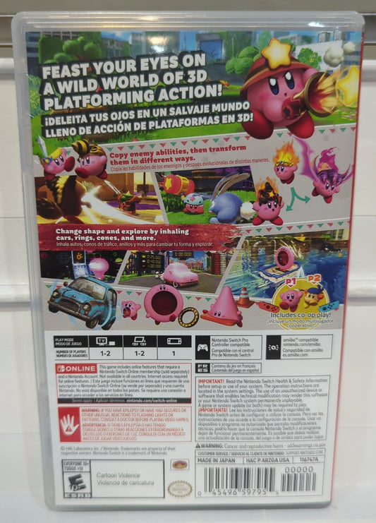 Kirby and the Forgotten Land - Nintendo Switch