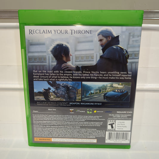 Final Fantasy XV - Xbox One