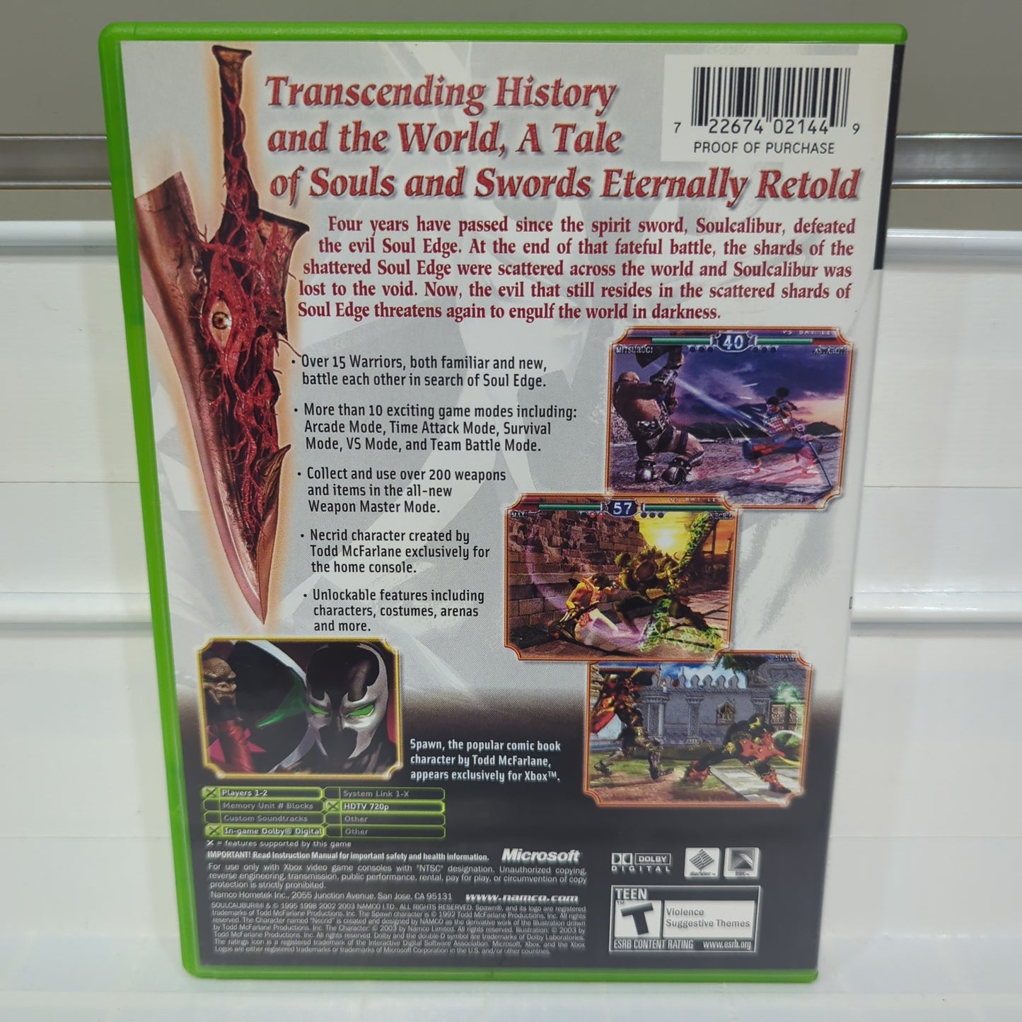 Soul Calibur II - Xbox