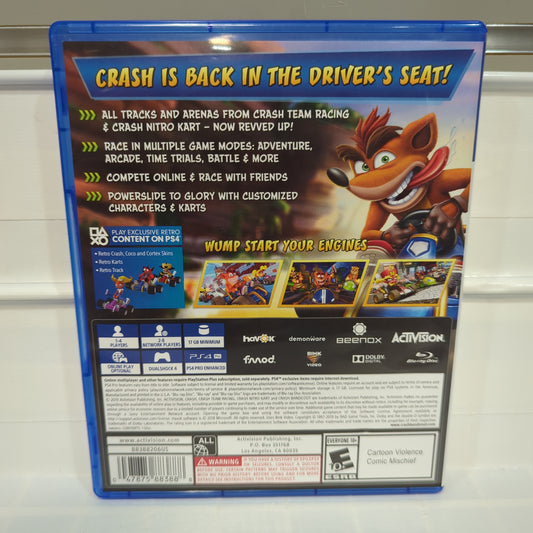 Crash Team Racing: Nitro Fueled - Playstation 4