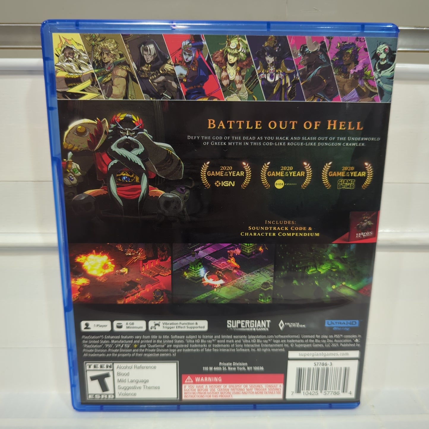 Hades - Playstation 5