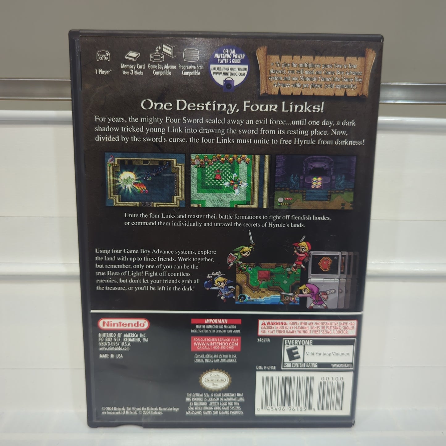 Zelda Four Swords Adventures - Gamecube