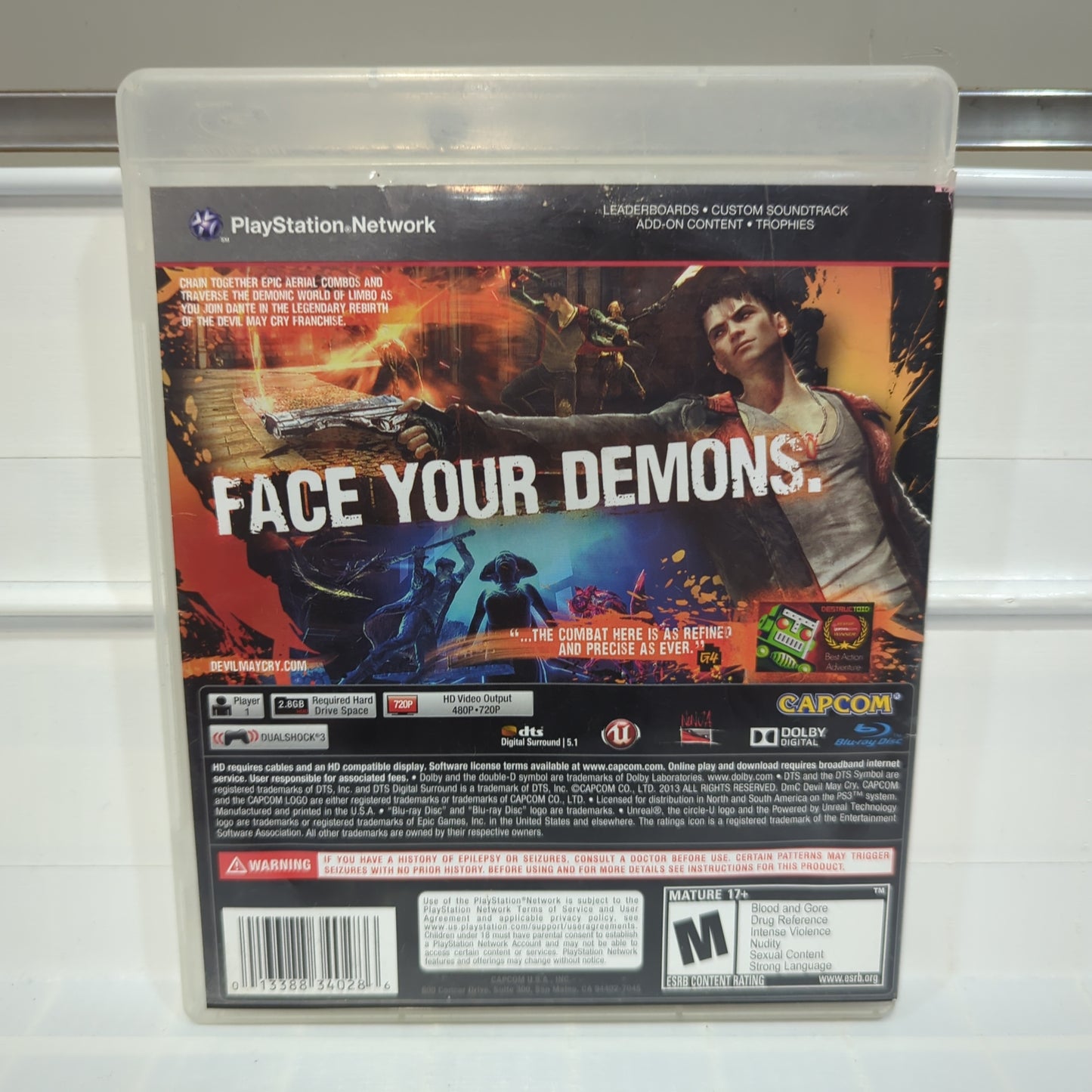 DMC: Devil May Cry - Playstation 3