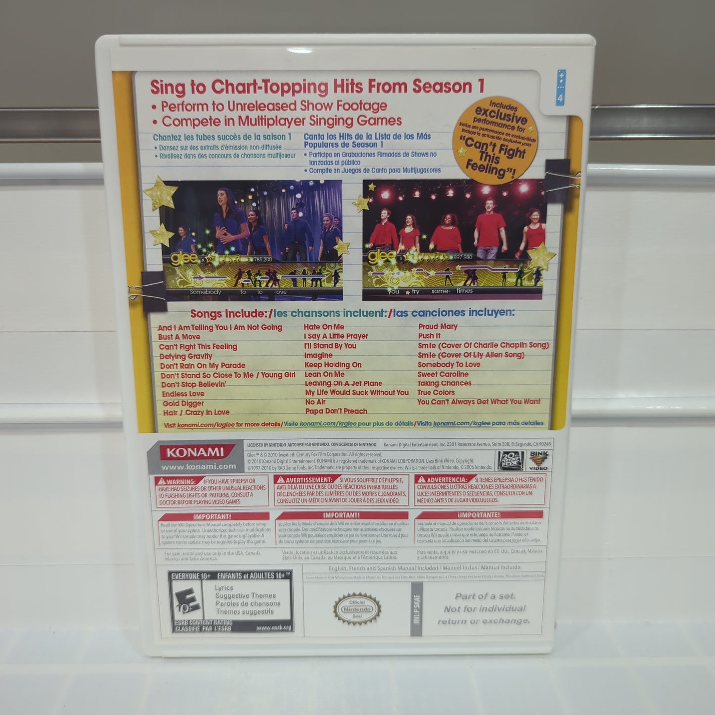 Karaoke Revolution: Glee - Wii