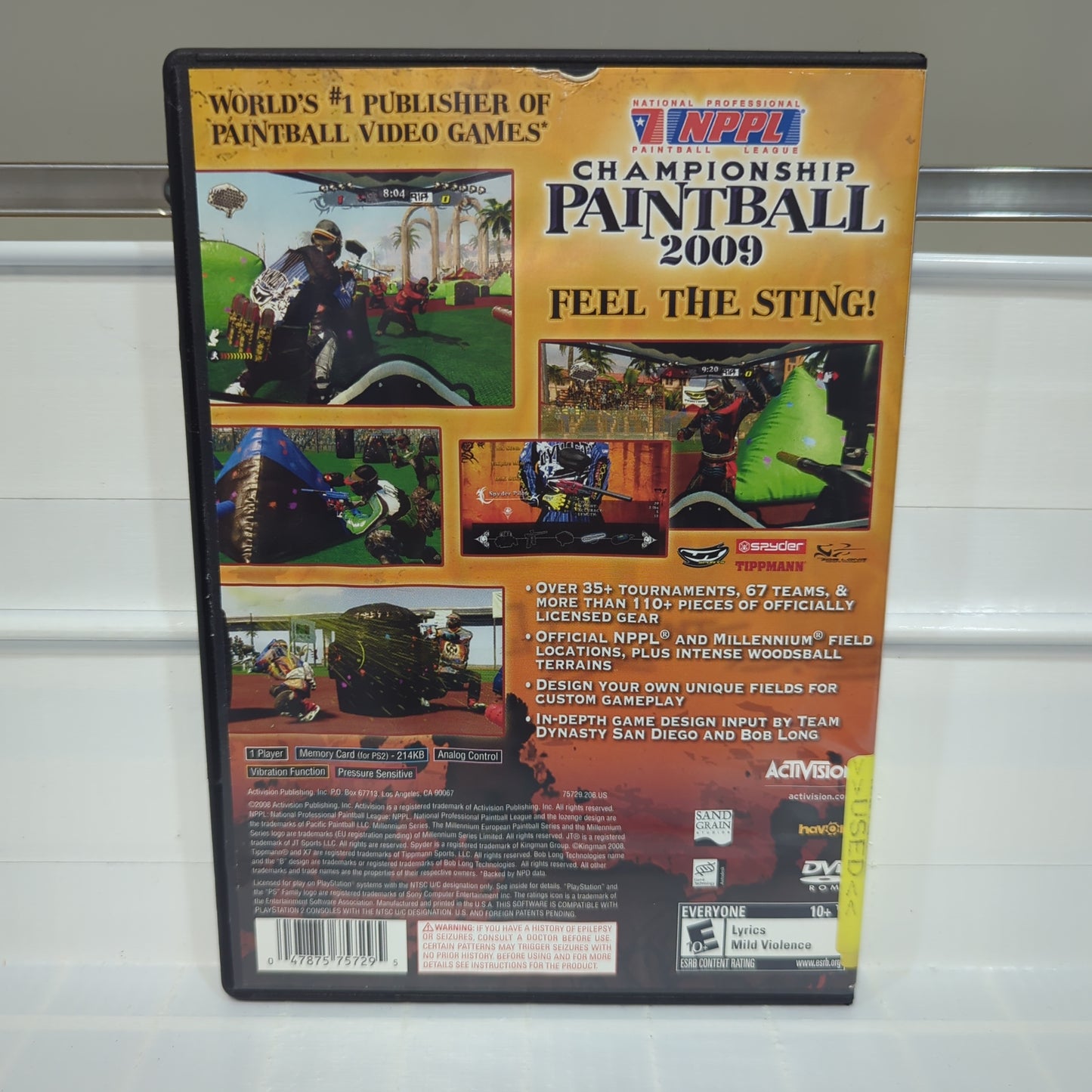NPPL Championship Paintball 2009 - Playstation 2