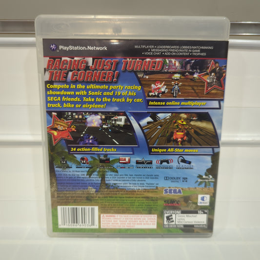 Sonic & SEGA All-Stars Racing - Playstation 3