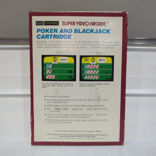 Las Vegas Poker & Blackjack - Intellivision