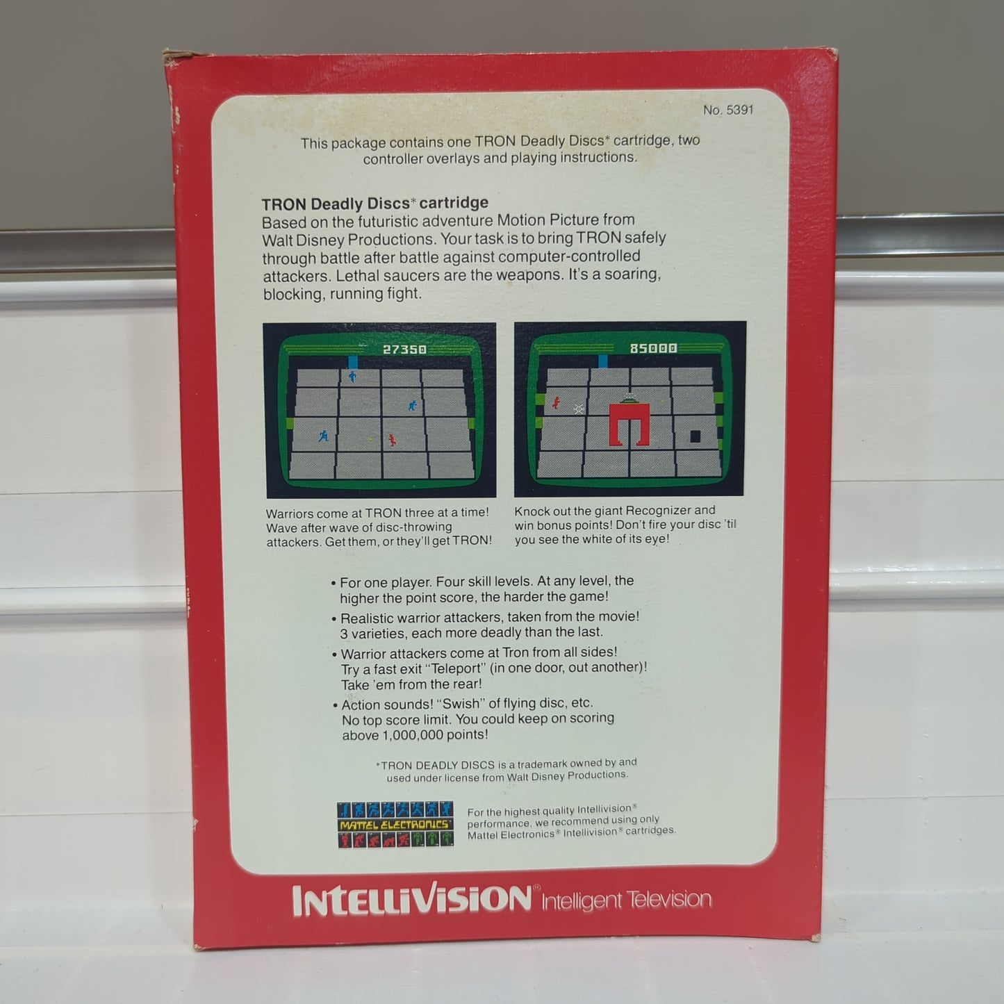 Tron Deadly Discs - Intellivision