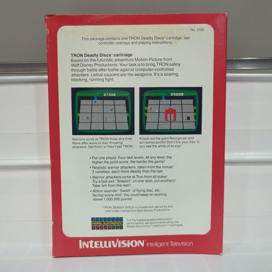 Tron Deadly Discs - Intellivision