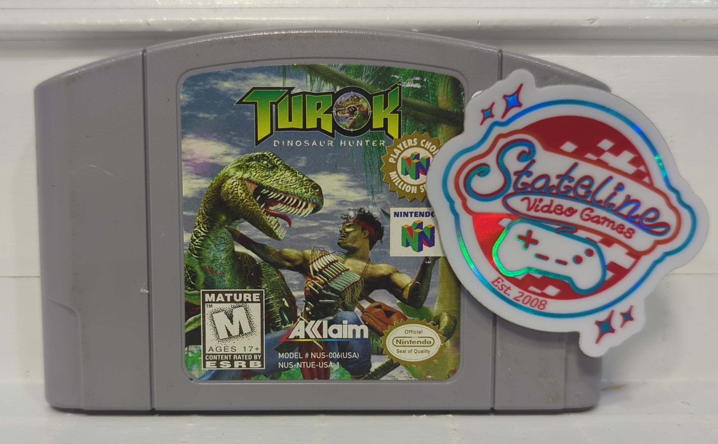 PREOWNED: Turok outlet Dinosaur Hunter for Nintendo 64