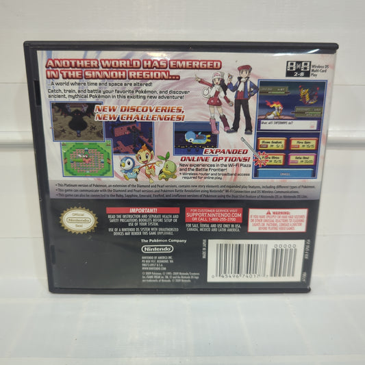 Pokemon Platinum - Nintendo DS