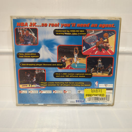 NBA 2K - Sega Dreamcast