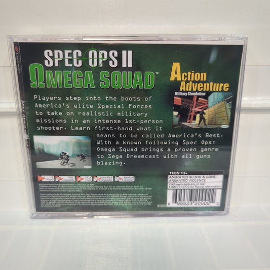 Spec Ops Omega Squad - Sega Dreamcast