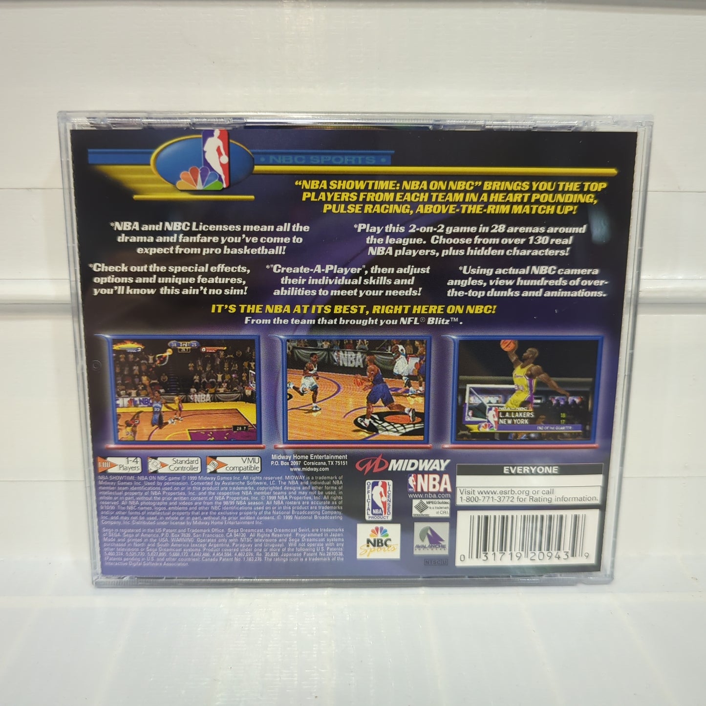 NBA Showtime - Sega Dreamcast