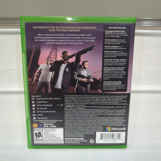 Grand Theft Auto V - Xbox Series X