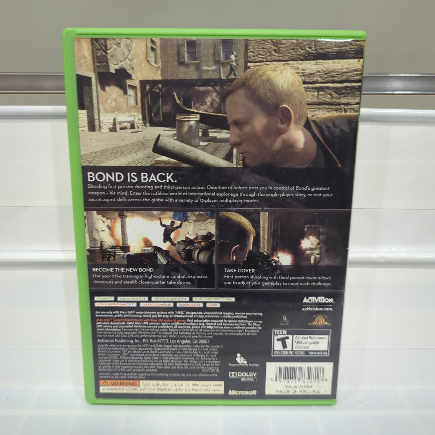 007 Quantum of Solace - Xbox 360