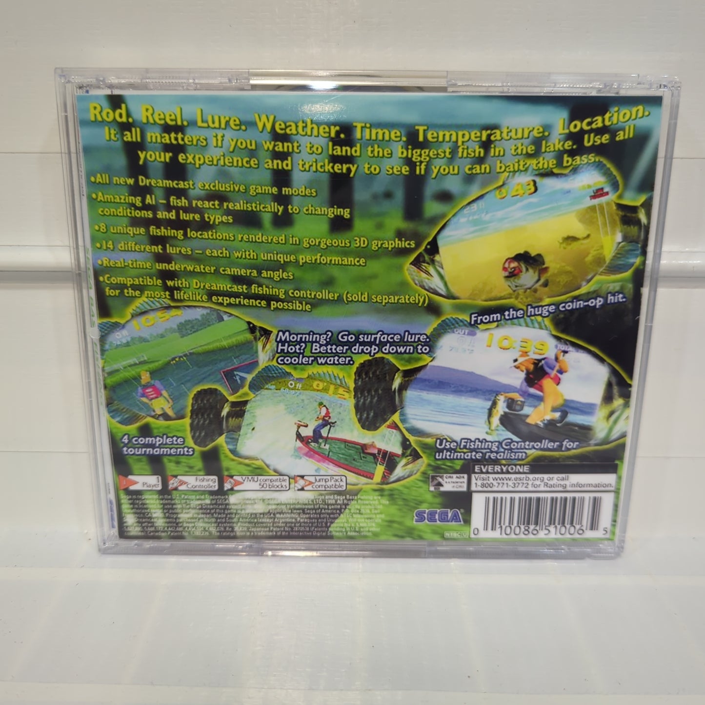 Sega Bass Fishing - Sega Dreamcast