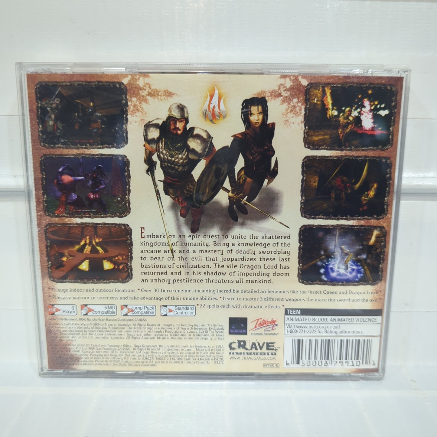 Draconus Cult of the Wyrm - Sega Dreamcast