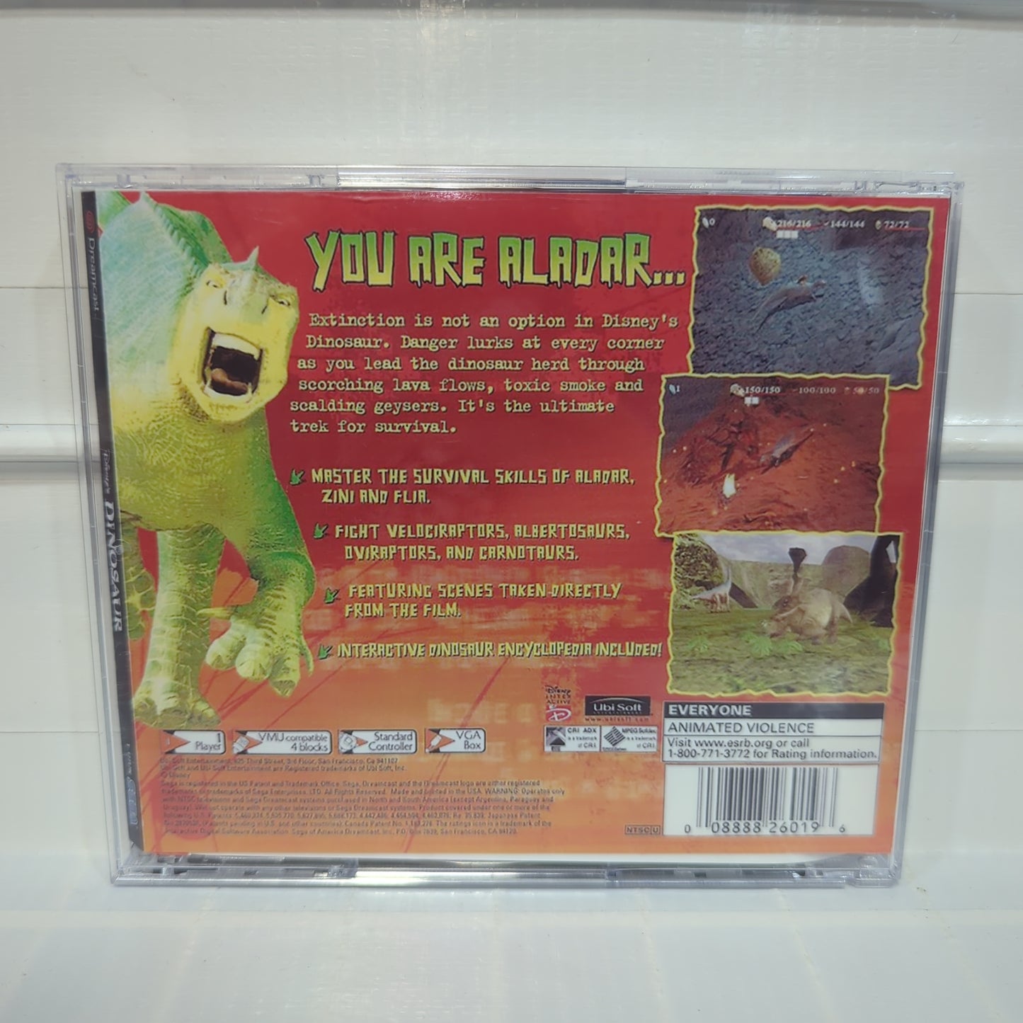 Disney's Dinosaur - Sega Dreamcast