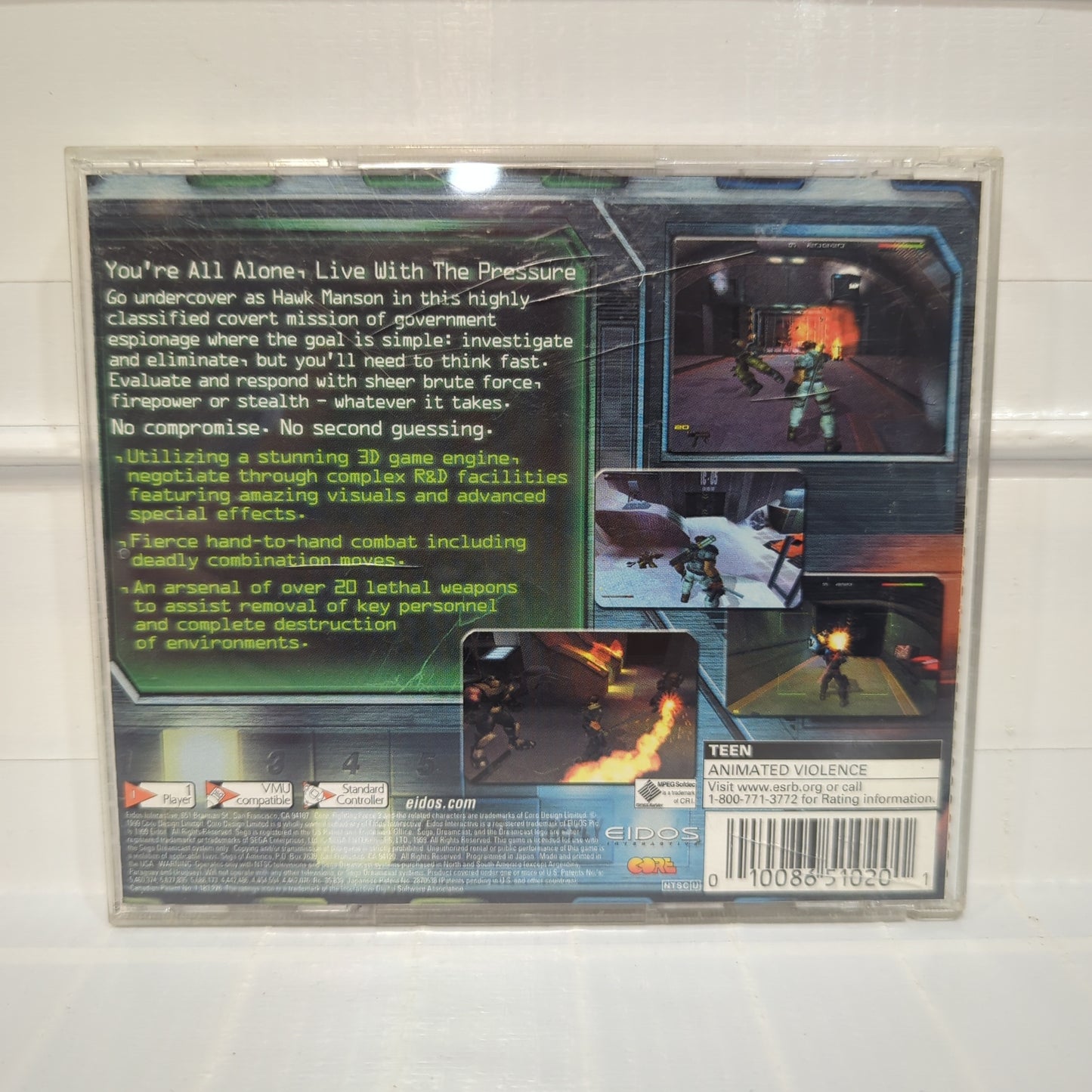 Fighting Force 2 - Sega Dreamcast