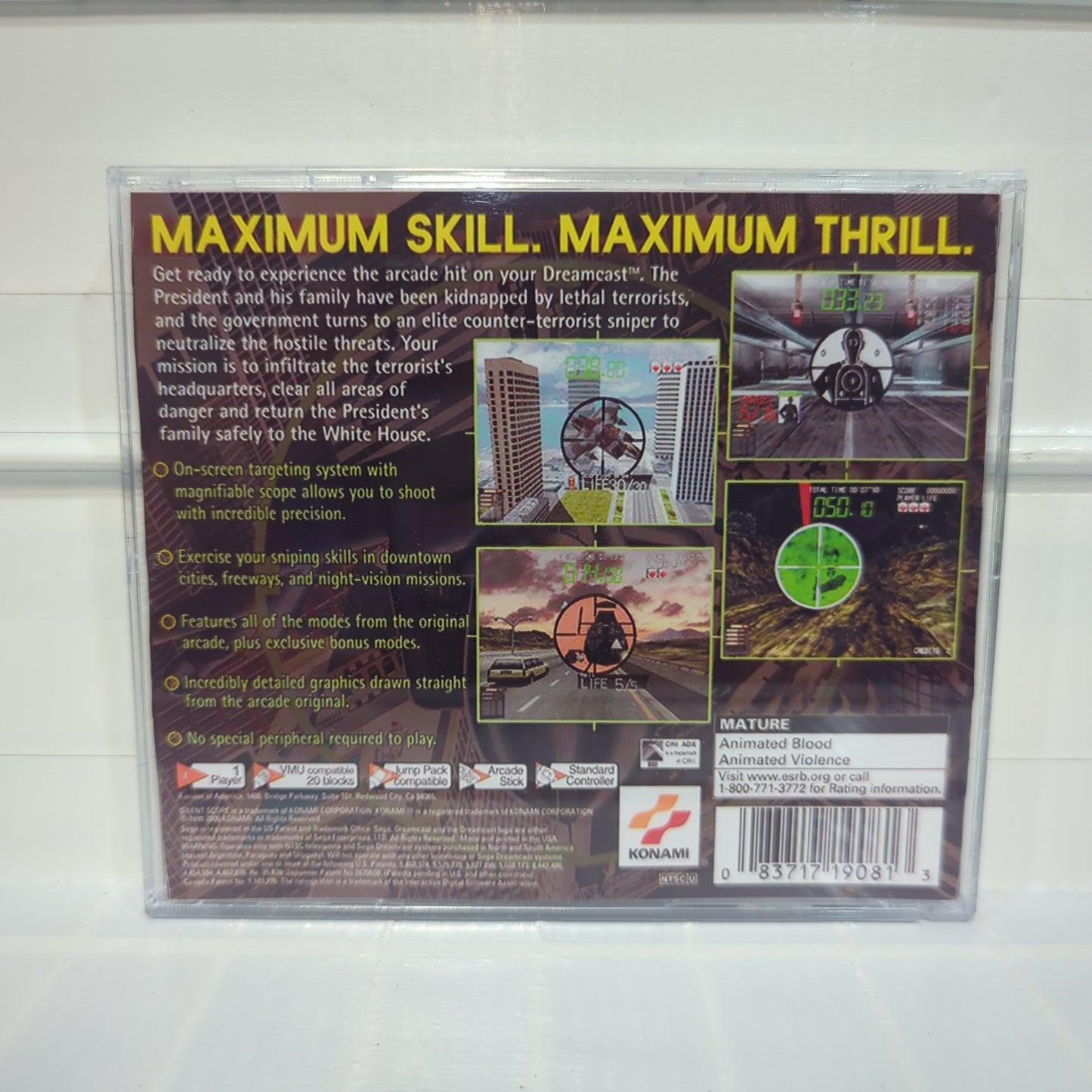 Silent Scope - Sega Dreamcast