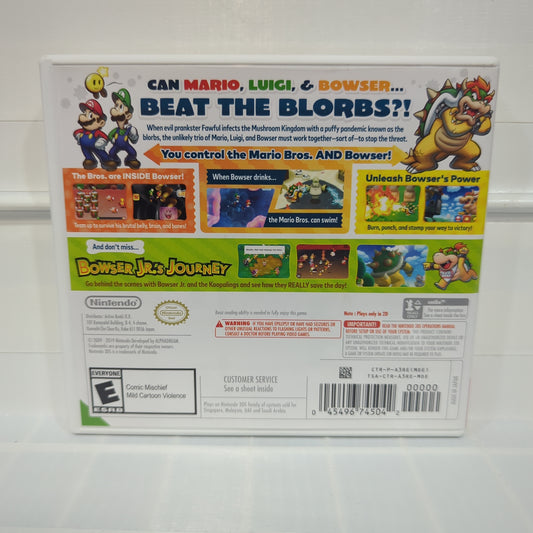 Mario & Luigi: Bowser's Inside Story + Bowser Jr's Journey - Nintendo 3DS