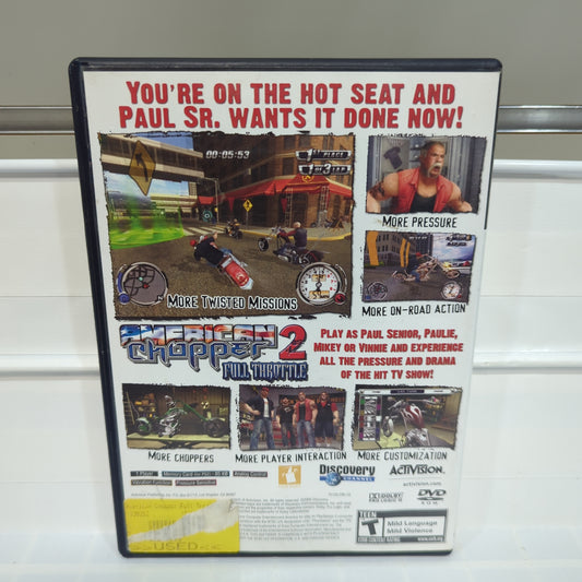 American Chopper 2 Full Throttle - Playstation 2