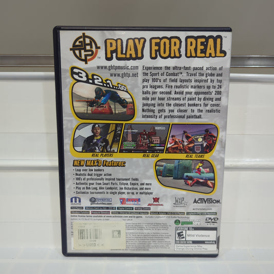 Greg Hastings Tournament Paintball Maxed - Playstation 2