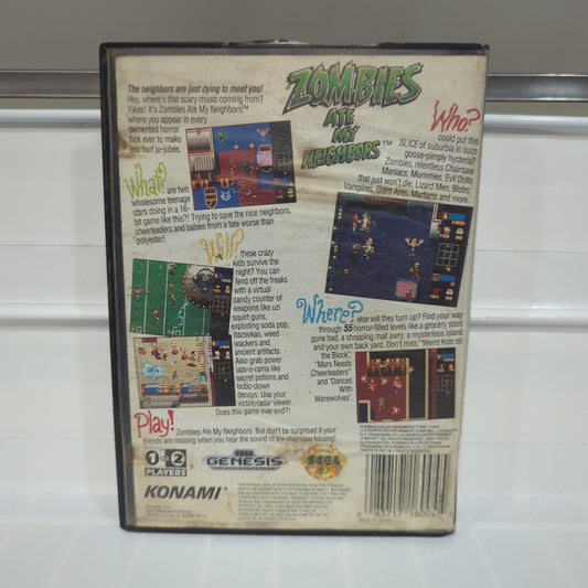 Zombies Ate My Neighbors - Sega Genesis